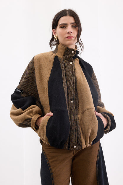 Campera Loop Marrón