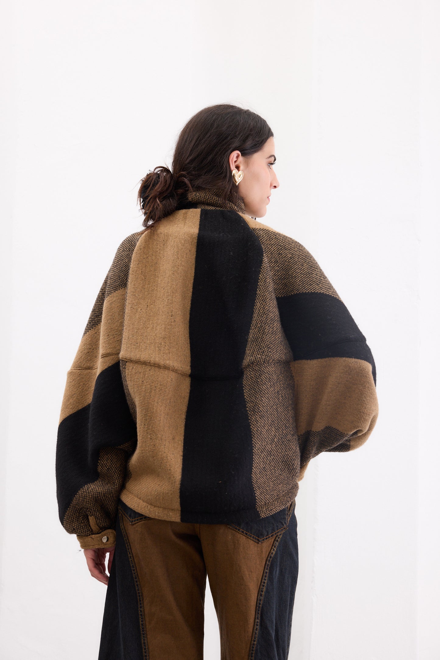 Campera Loop Marrón