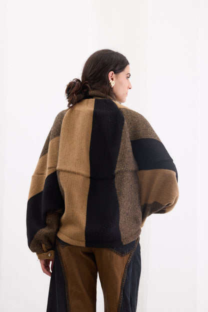 Campera Loop Marrón