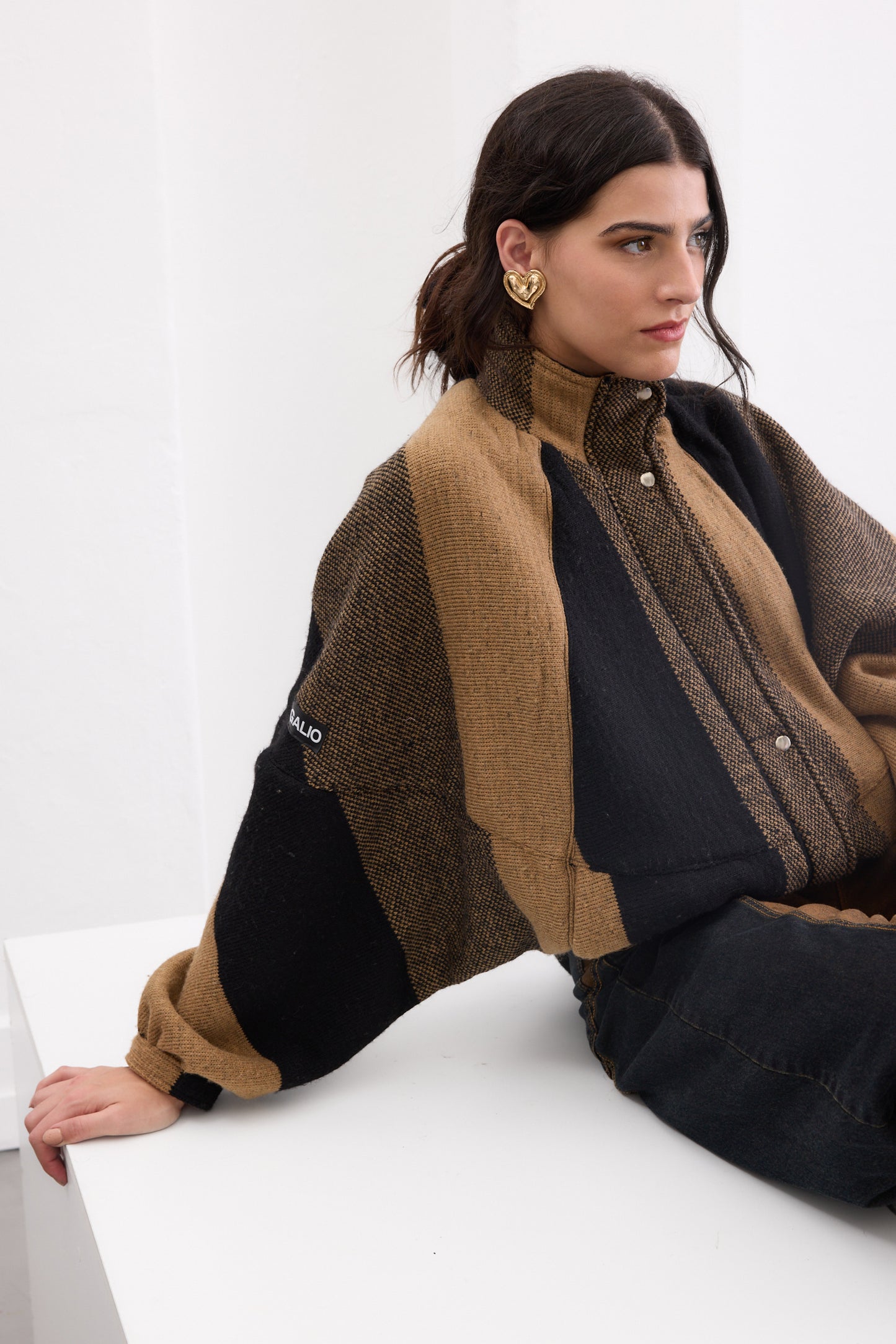 Campera Loop Marrón