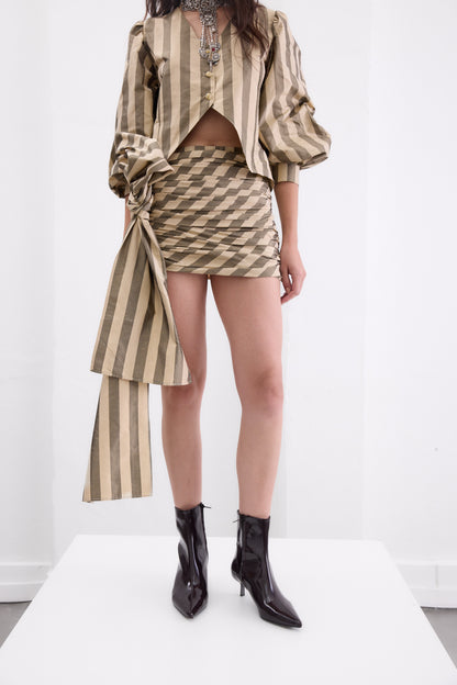 Falda Arhaus Bronce