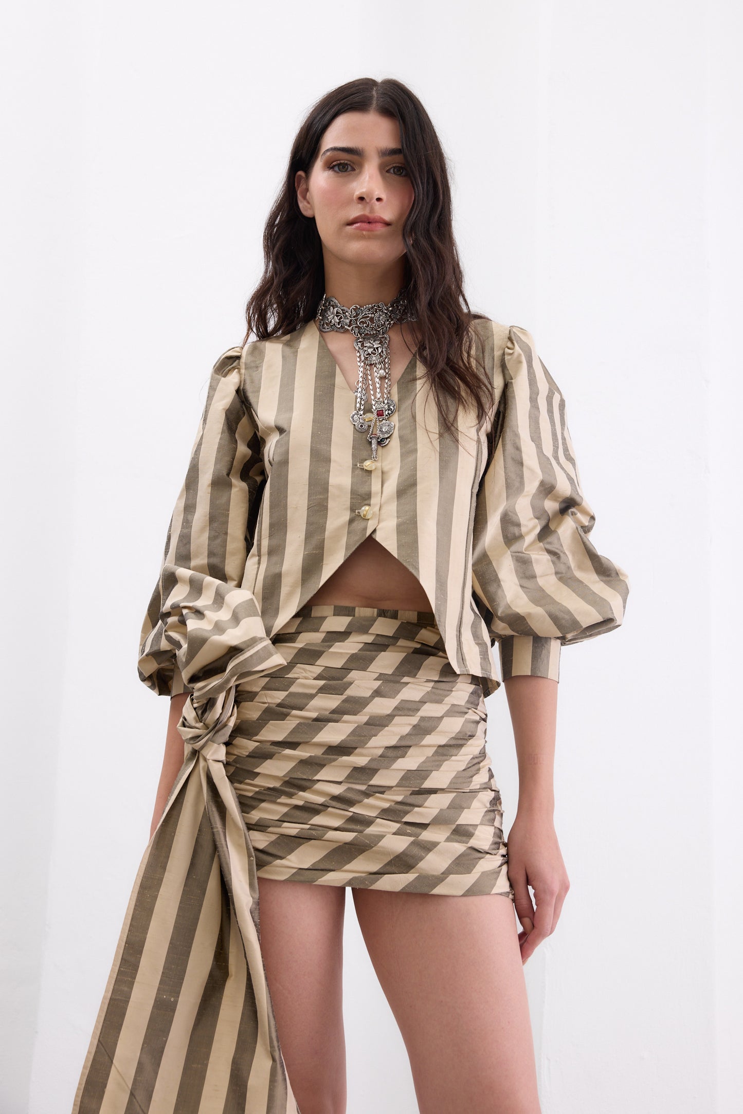 Falda Arhaus Bronce