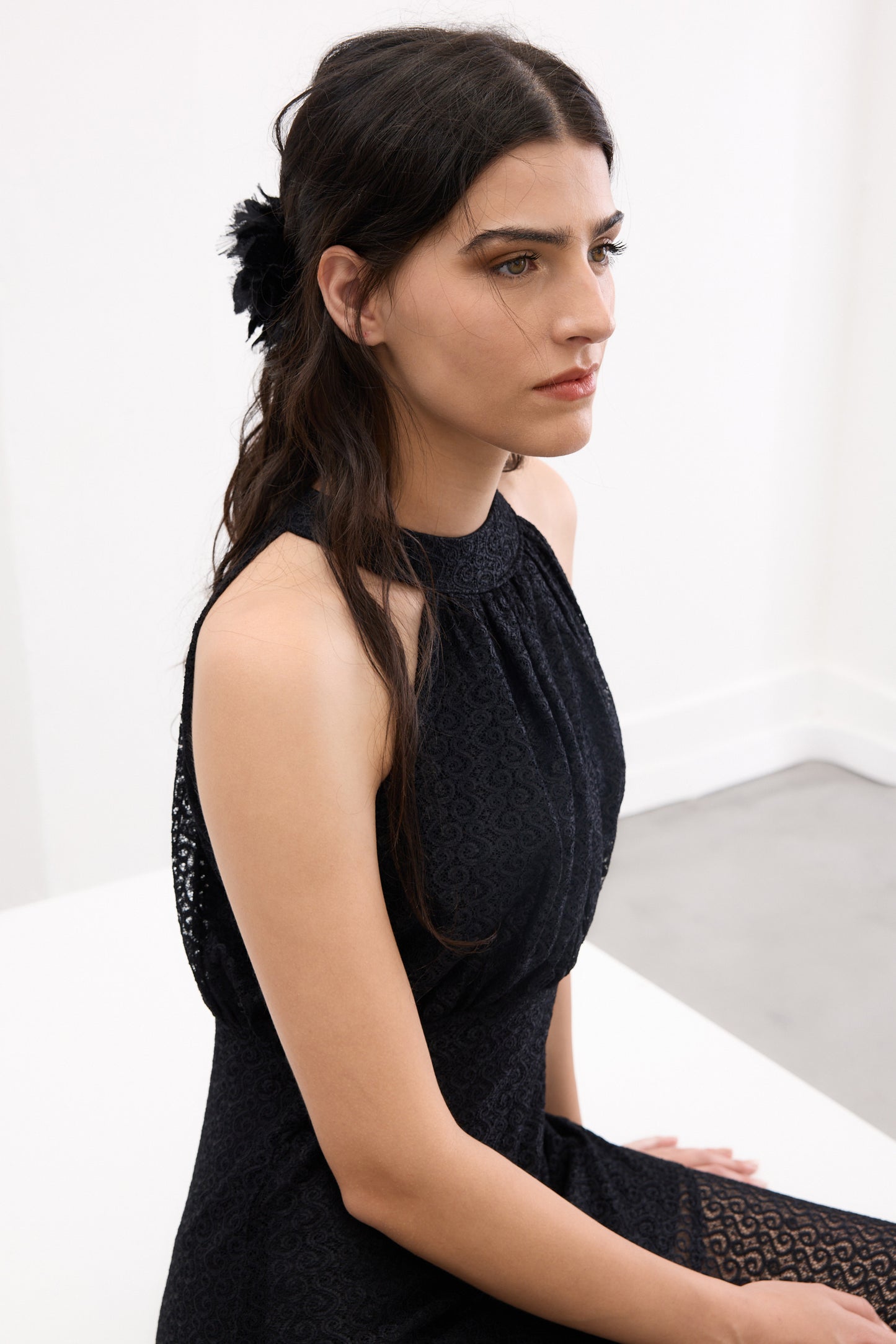Vestido Goya Encaje