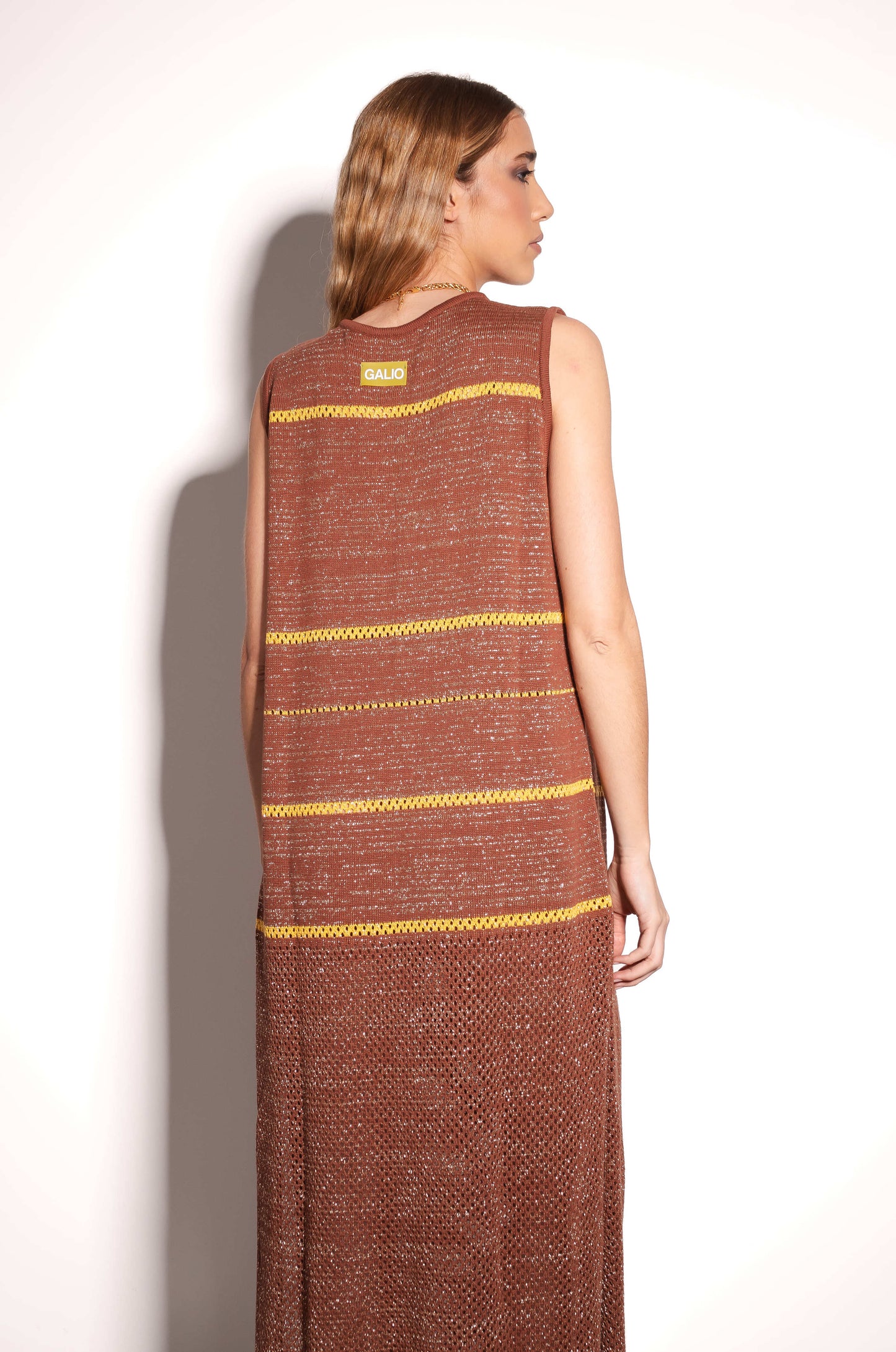 Vestido Magnolia Marron