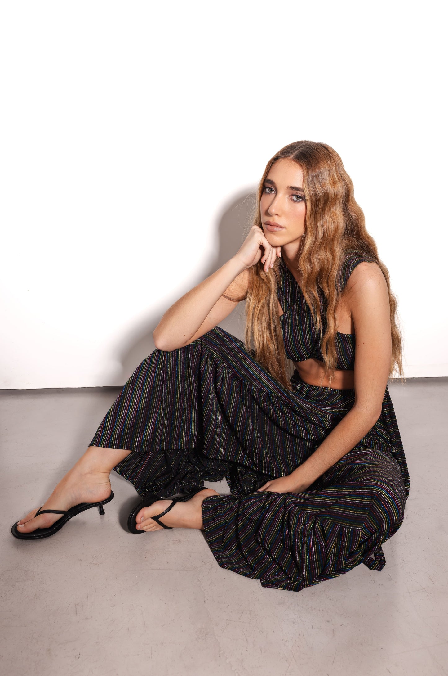 Falda Sol Multicolor