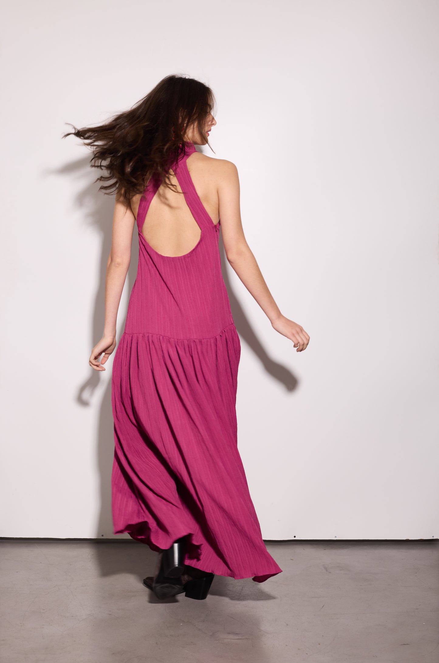 Vestido Tateti Fucsia