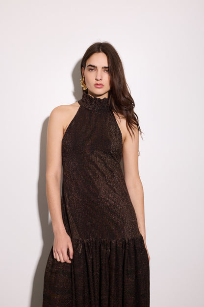 Vestido Tateti Cobre