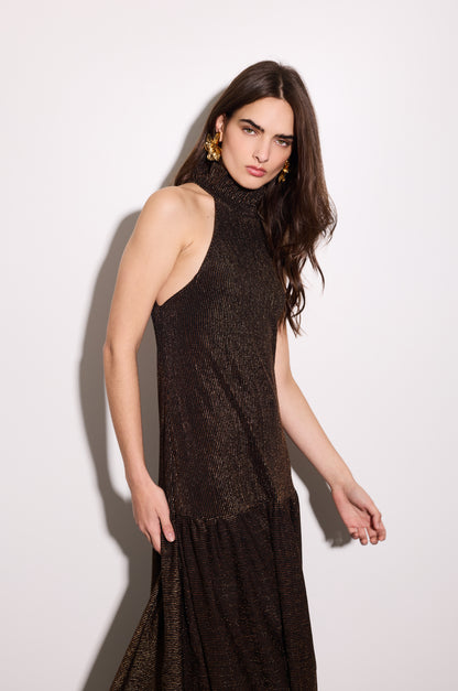 Vestido Tateti Cobre