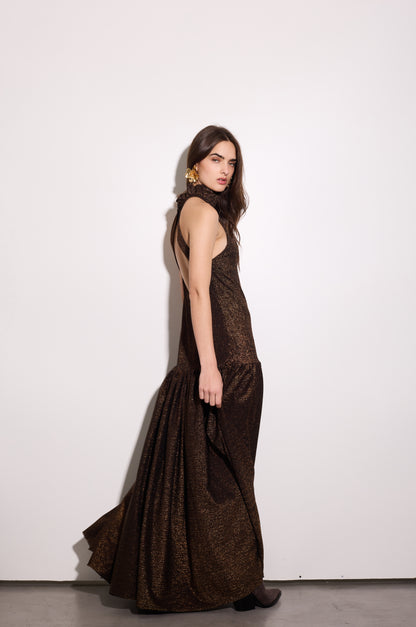 Vestido Tateti Cobre