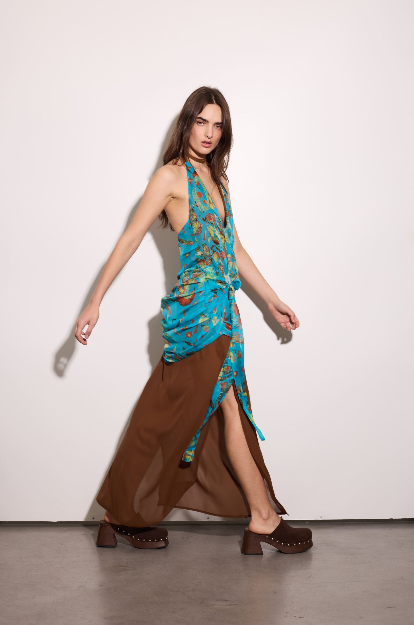 Vestido Taormina Celeste - PREVENTA ENTREGA 15/10