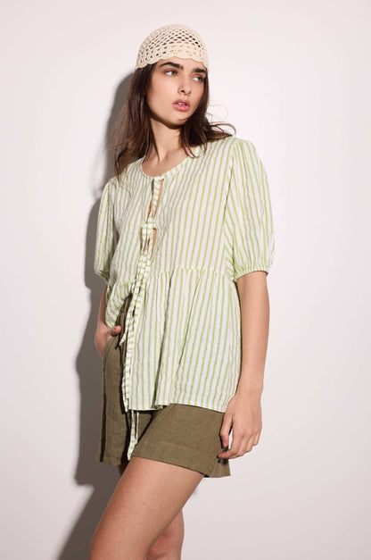 Camisa Langosta Verde