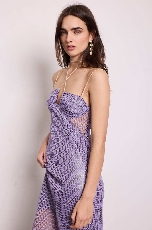 Vestido Taman Lila