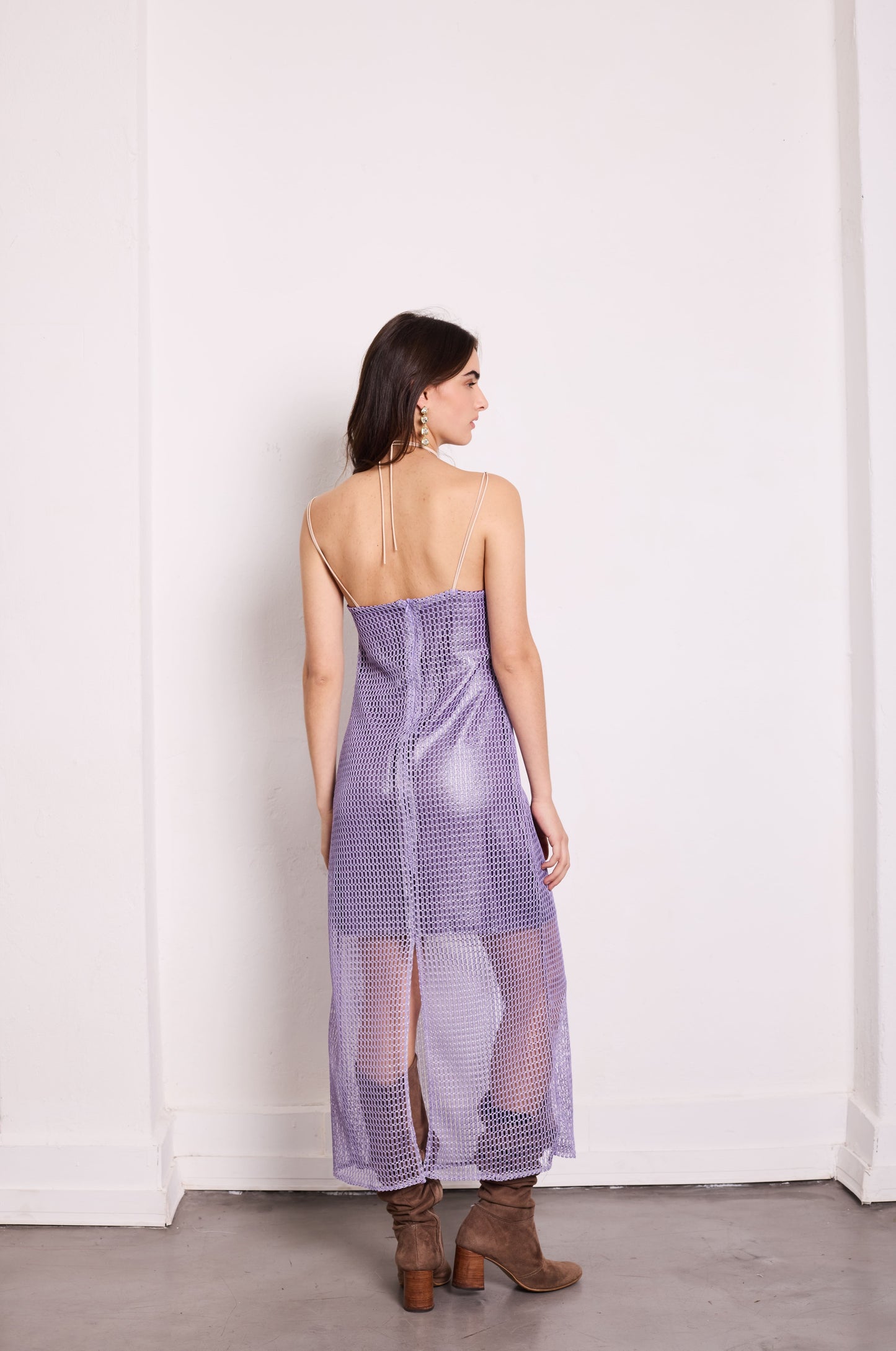 Vestido Taman Lila