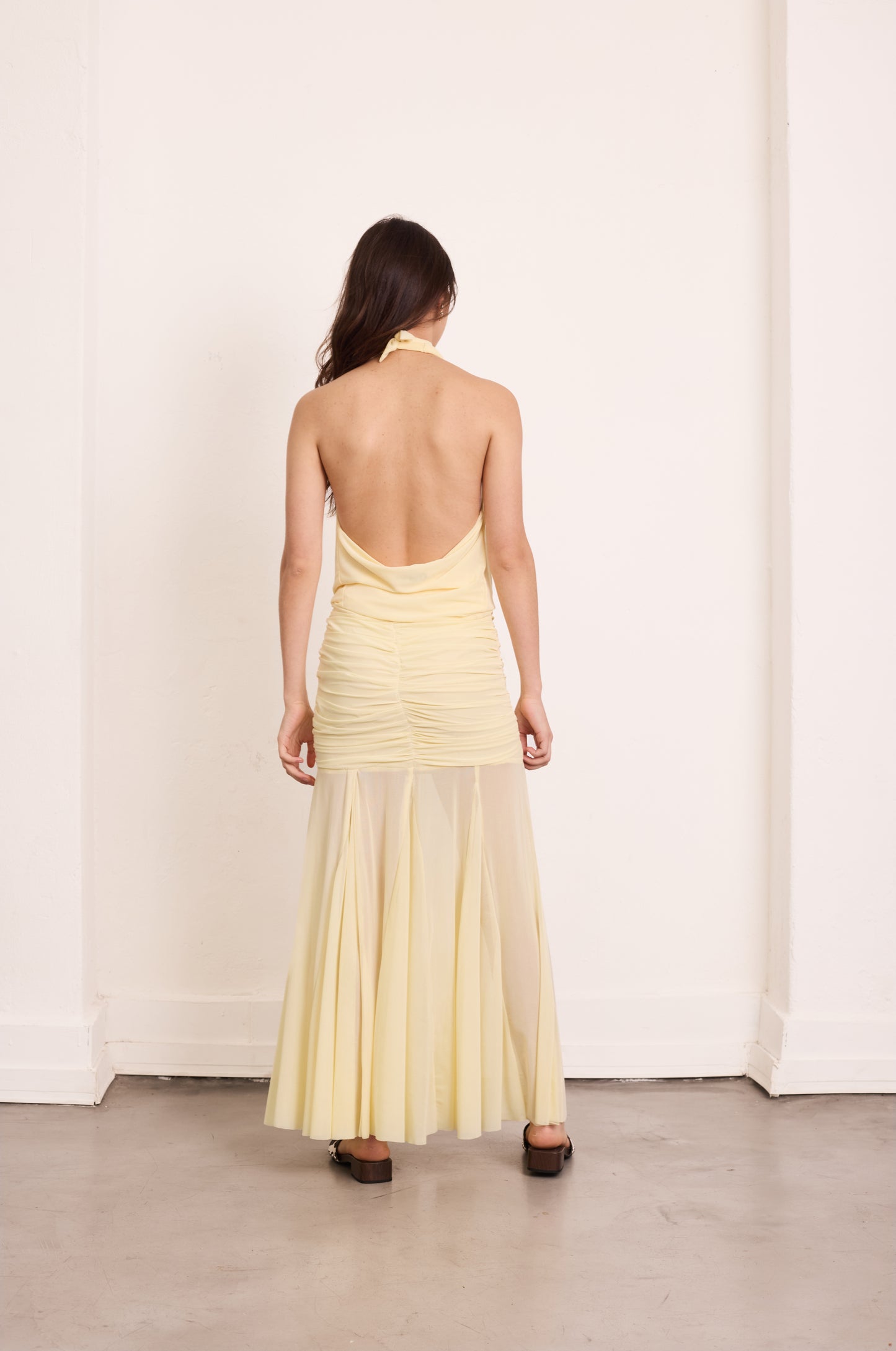 Falda Rombos Amarillo