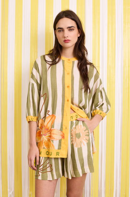 Camisa Tiramisu Verde