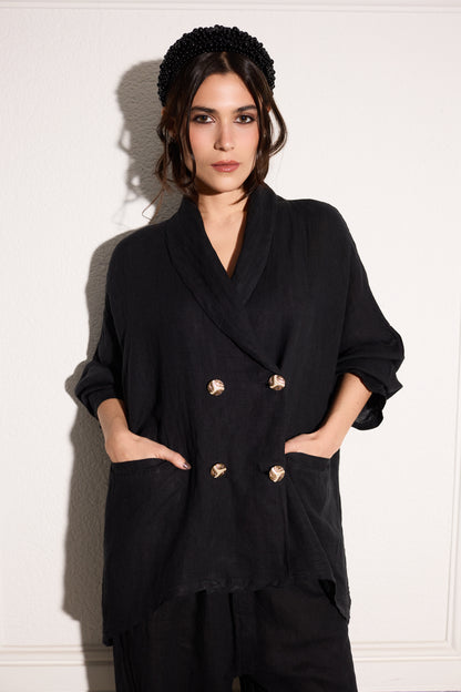 Blazer Pocker Negro