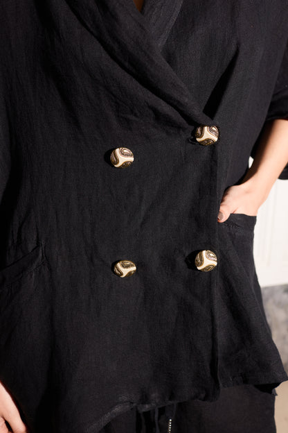 Blazer Pocker Negro
