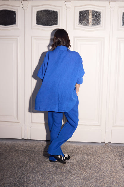 Blazer Pocker Azul