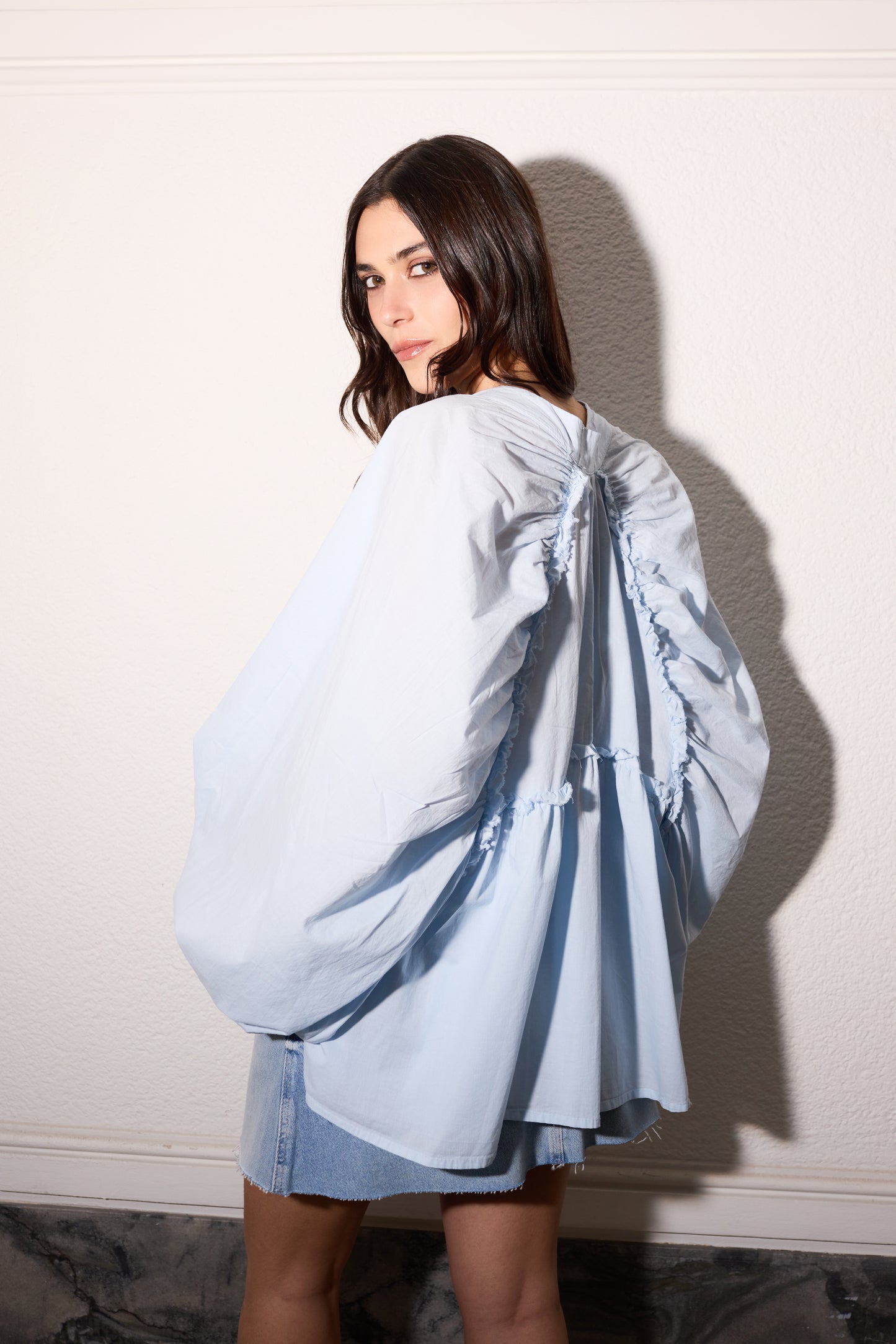 Camisa Pomodoro Celeste