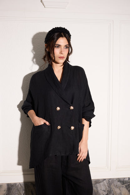 Blazer Pocker Negro