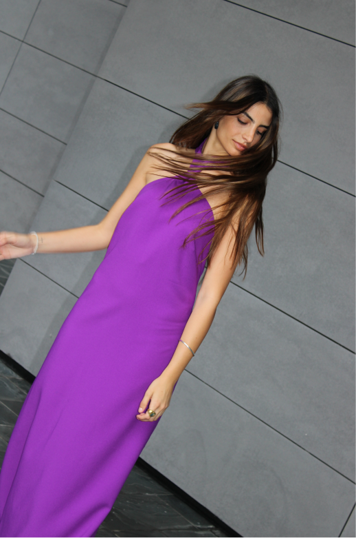 Vestido Crux Violeta