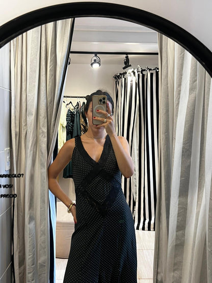 Vestido Franca Negro