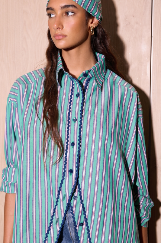 Camisa Eloisa Marino