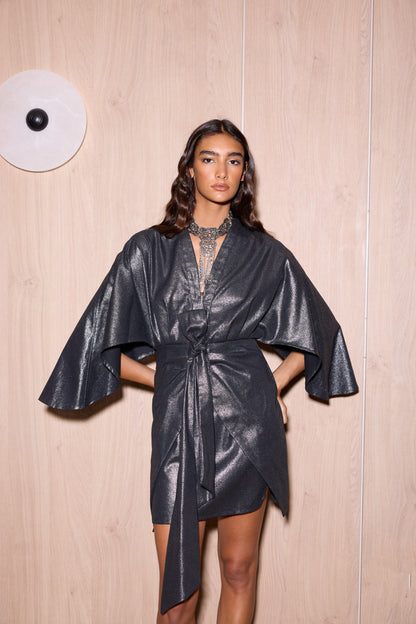 Vestido Garza Plata