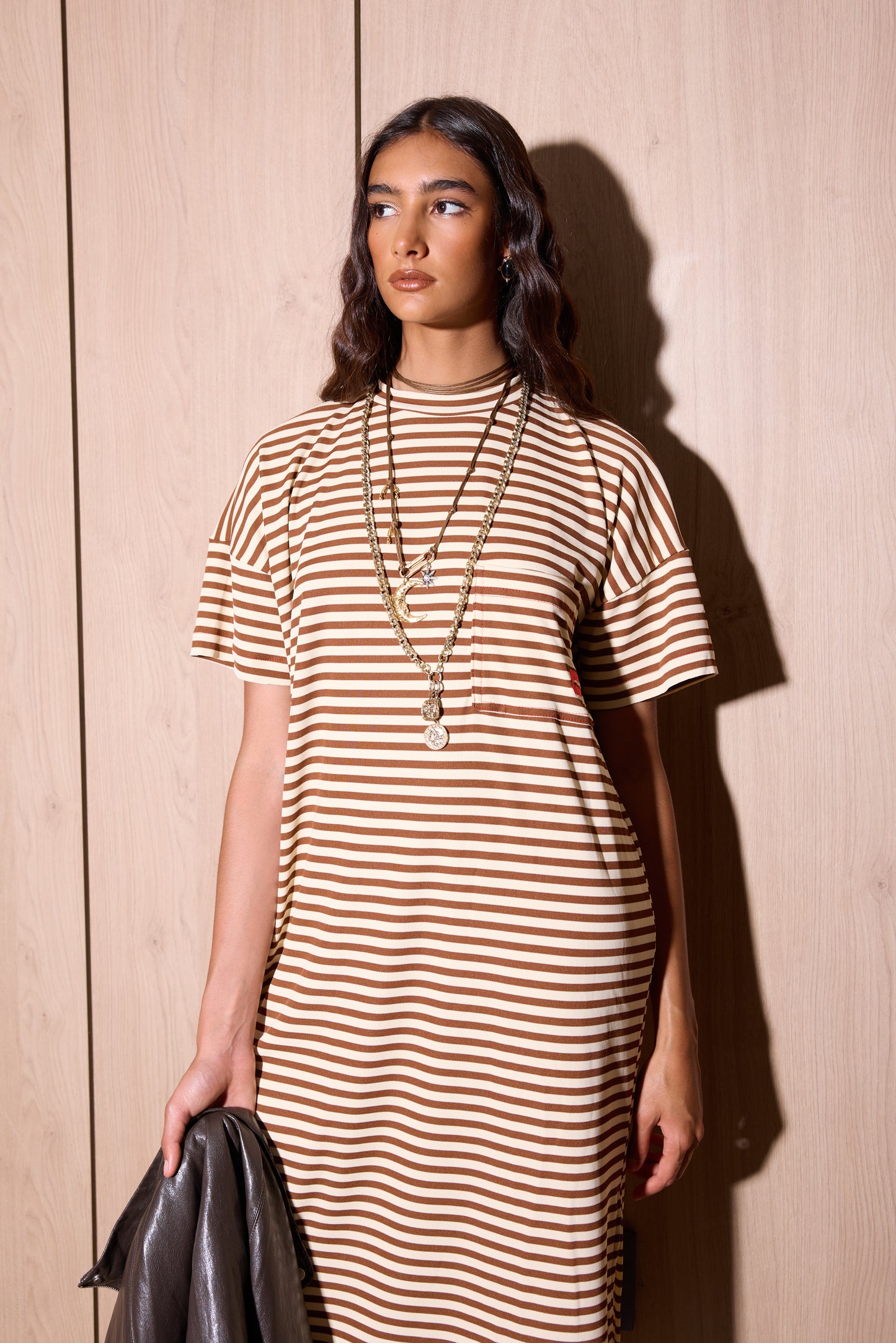 Vestido Sants Marron