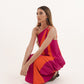 Vestido Haiti Morado - Naranja