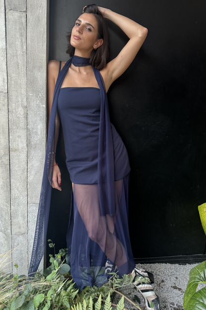 Vestido Martini Marino