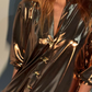 Camisa Vestido Queen Oro