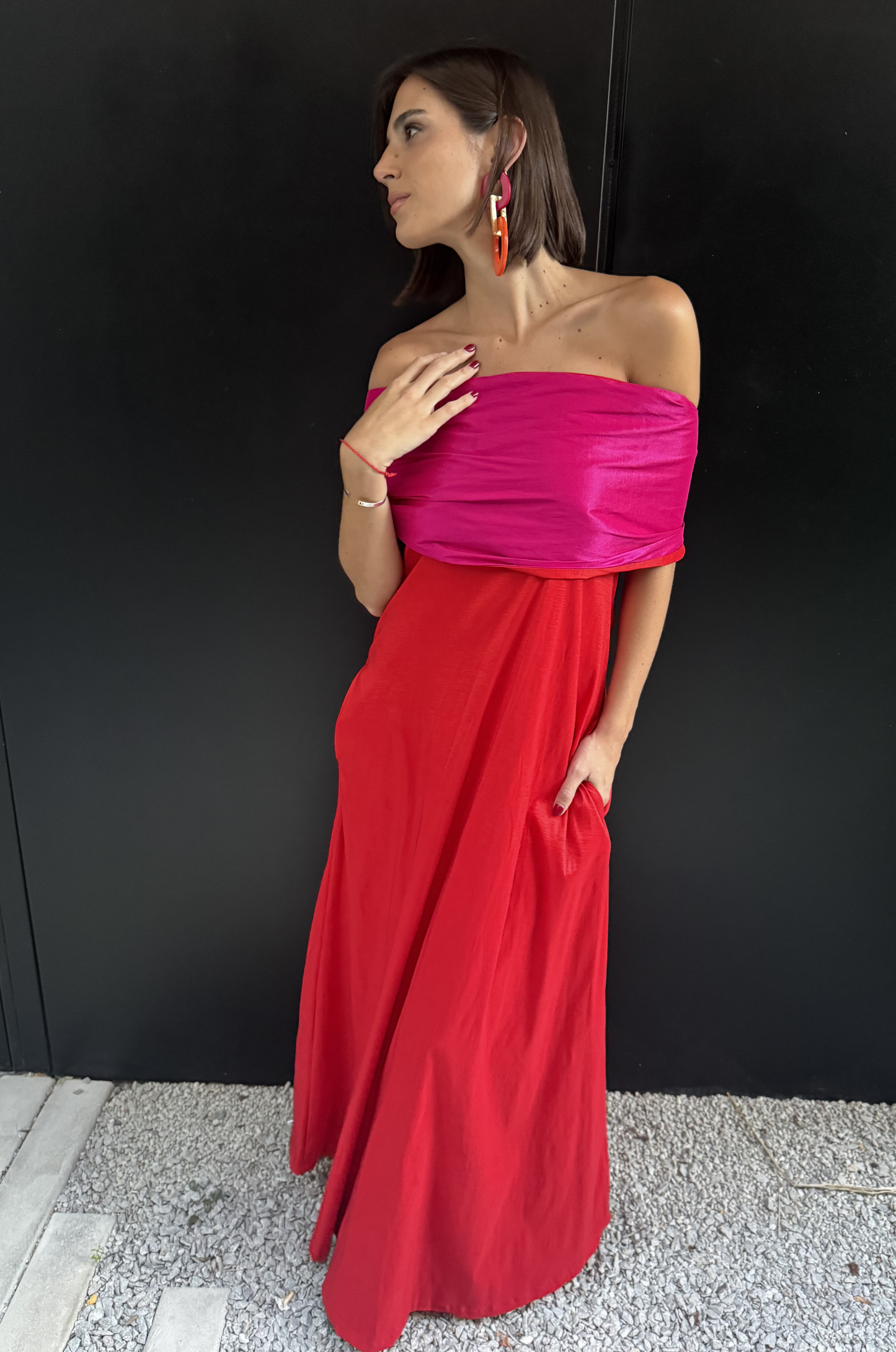 Vestido Cork Rojo