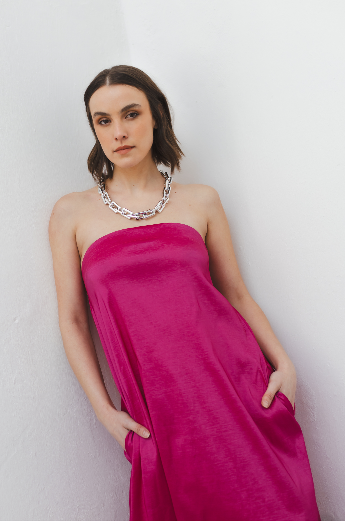 Vestido Dublin Fucsia