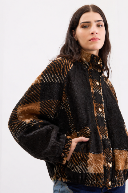Campera Loop Marrón