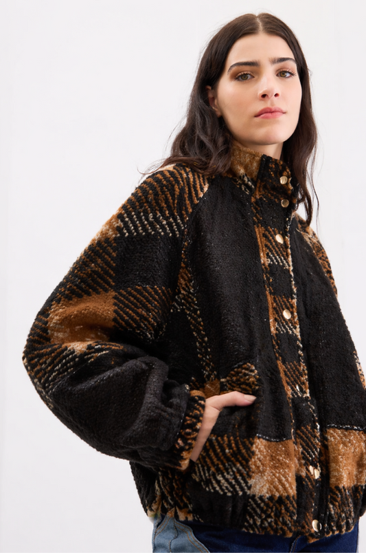 Campera Loop Marrón
