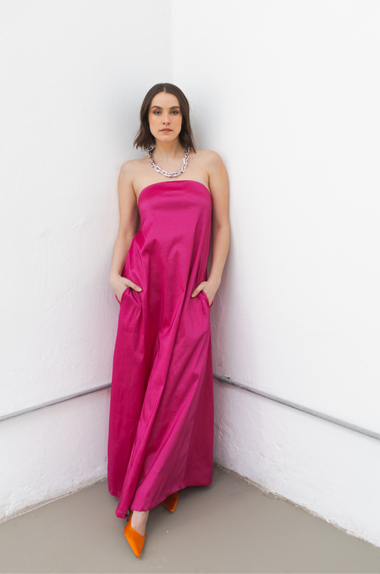 Vestido Dublin Fucsia