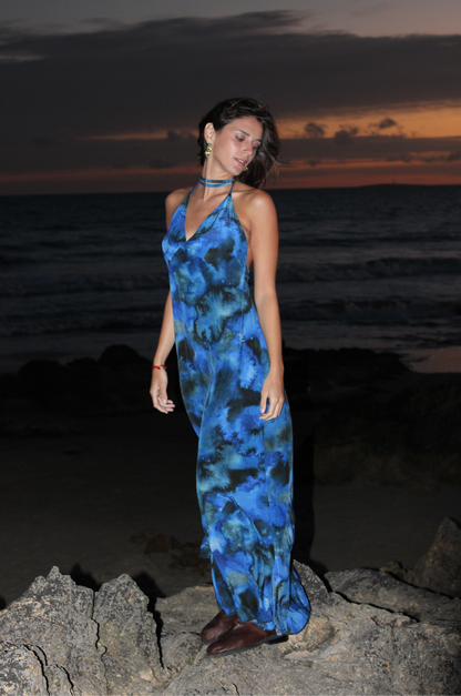 Vestido Tuna Azul Batik