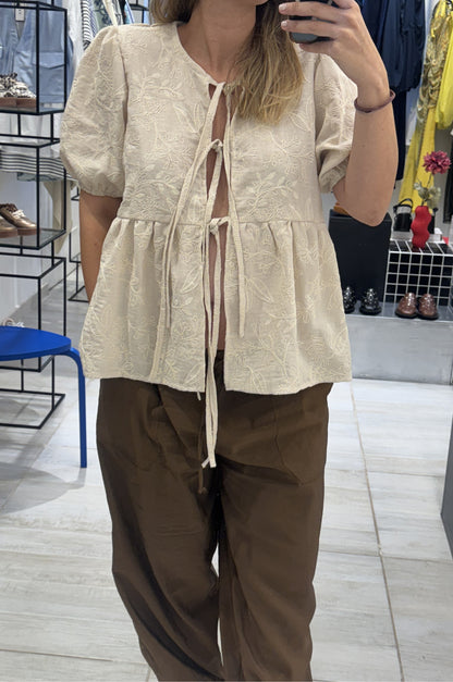 Camisa Langosta Beige