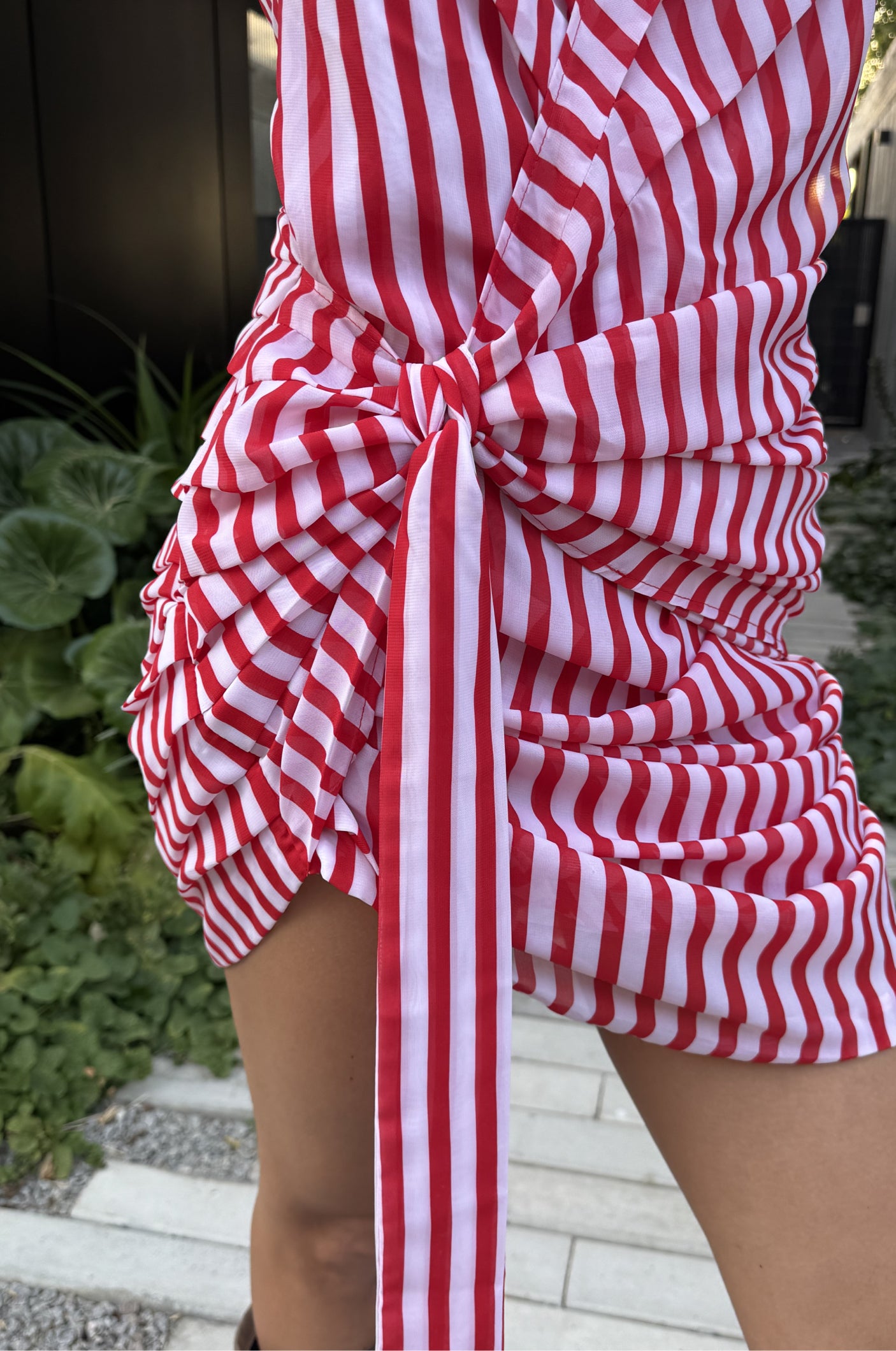 Vestido Taormina Corto Rayado