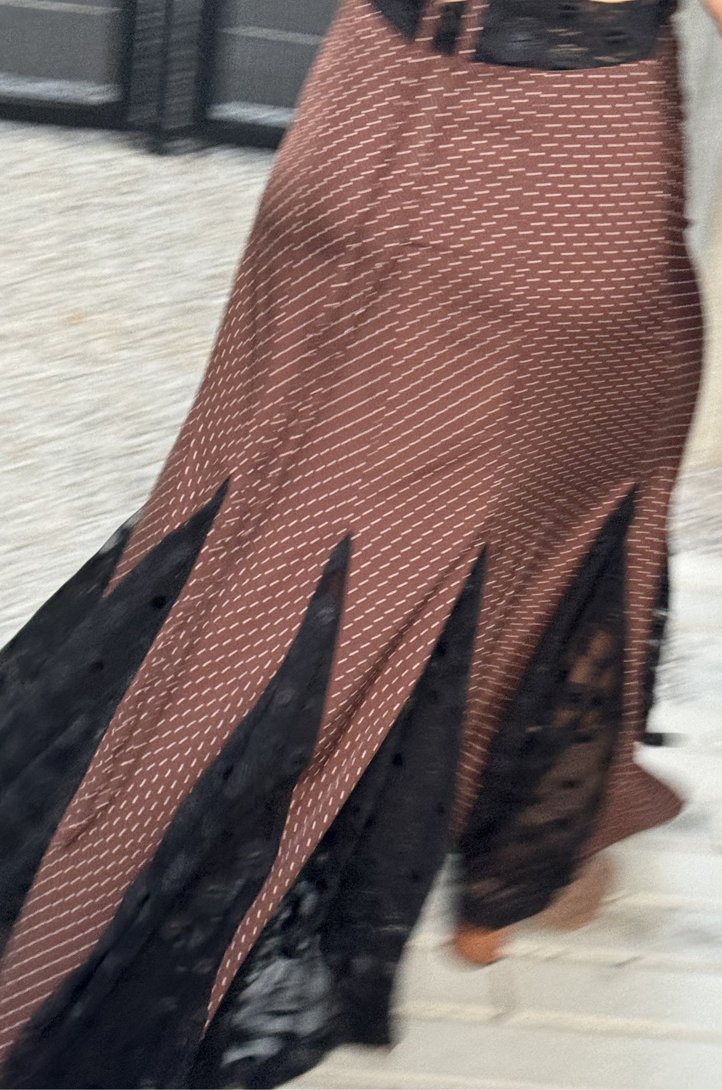 Vestido Franca Marrón