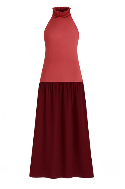 Vestido Tateti Bordó